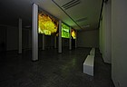 Begehbare MikroKlang-MakroFilm-EreignisSphäre im Museum (Fotos: Volker Griener, SMNK)