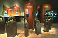A view of the permanent exhibition "The realm of minerals"
