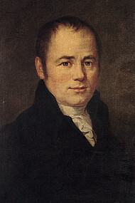 Carl Christian Gmelin (1762-1837), der erste Direktor des Naturalienkabinetts, Gemälde von Ott, um 1800