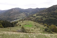 Blick auf Hochweiden im Schwarzwald, Gletscherkessel Präg - Foto J. Simmel